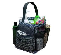 Dtaigou Caddy de Douche Portable en Maille fourre-Tout,Caddy de Douche en Maille | Panier de Douche à séchage Rapide - Organisateur de Douche Portable, fourre-Tout de Douche, Organisateur de Toilette