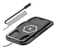 Dtaigou Chargeur sans Fil Voiture - 15W Charge Rapide sans Fil,Base Antidérapante Portable pour Pickup Camionnette Scooter Berline Bureau Maison Conducteurs