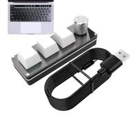 Dtaigou Clavier Programmable | Pavé Numérique Bureau Maison,Clavier de Jeu pour Hommes Femmes Bureau Domicile Voyage