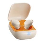 Dtaigou Écouteurs sans fil pour aides auditives au sommeil, mini écouteurs stéréo avec suppression du bruit, son surround 3D, écouteurs sans fil, pour sports de plein air, bureau, maison, camping