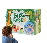 Dtaigou Jouet d'Activité pour,Planche d'Activité Éducative pour Jeu Calme,Livre Interactif Jouet | pour Garçons d'Âge Préscolaire Éducation Précoce Berceau Salon Chambre Voyage