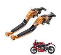Dtaigou Levier de Frein pour Moto, Levier de Frein et d'Embrayage Léger, Manette Pliante Pour Contrôle Précis Passionnés De Moto Sportive Et Randonnée