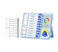 Dtaigou Minuterie d'Étude | Liste de Tâches Quotidienne - Réveil Sonore pour Productivité et Gestion du Temps pour École Maison Maternelle Salle de Classe Éducation à Domicile