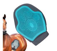Dtaigou Mitaine de lavage pour chevaux, gants de massage pour chevaux,Mitaine de toilettage pour animaux de compagnie - Mitaine en Silicone pour poils d'animaux, mitaine de toilettage pour animaux de
