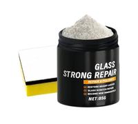 Dtaigou Nettoyant Pour Vitres De Voiture,85g Poudre De Nettoyage Avec Éponge | Dégraissant Pour Film D'Huile Des Vitres De Voiture,Pour Nettoyage De Détail Intérieur Et Extérieur Des Véhicules