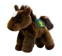 Dtaigou Peluche Cheval - Collection 2026,Animal en Peluche Petit Cheval Réaliste - pour Collectionneurs Famille Amis Chambre Bureau Anniversaire Nouvel an Diplôme