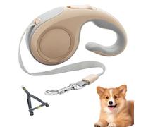 Dtaigou Plais de Chien rétractable, Plomb rétractable pour Chiens - Extension de Plomb de Gros Chien,Corde à Pied de Compagnie avec poignée antidérapante pour Outil de Traction de Jogging de Chiot