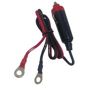 Dtaigou Prise Allume-Cigare 12V | Connecteur Douille 12V/24V Adaptateur Secteur Universel - Fiche Mâle Renforcée avec Fusible pour Remplacement Auto - Usage Intensif