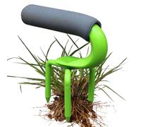 Dtaigou Râteau à Main de Jardin, Outil de Main de la Griffe de Jardin | Râteau de Petite Main Robuste,Outil Manuel des Mauvaises Herbes Manche Ergonomique Griffe de Jardin pour cultiver
