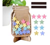 Dtaigou Star Jar Système de Récompense,Pot Magnétique pour Récompenses et Comportement Positif | Tableau D'Éducation Positive pour École Maternelle Chambre Cuisine Salle De Jeux Enseignants Parents