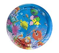 Dtaigou Tapis d'eau pour Chats, Tapis d'eau sensoriel pour Chats, Cartoon Water Pad Pets Babies Play Play Mat, Cool Amusant à Jouer au lit de Couchage de Couchage à la Maison à l'extérieur pour Les