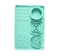 Dtaigou Tapiss À Lécher pour Chien - Tapis en Silicone Anti-Dérapant pour Animal De Compagnie - Bol Ralentisseur, Jouet Éducatif Stimulant L'Éveil Sensoriel Et Réduisant Le Stress