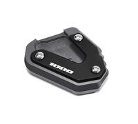 DTASMBD Extension De Béquille Latérale pour Moto pour Suzuki GSX-R 1000 GSX-R1000 GSX R 1000 GSX R1000 GSXR 1000R GSX-R1000R Plaque de Support de Béquille pour Moto(Titane,X-1)