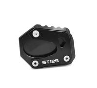 DTASMBD Support de Béquille Latérale Support Latéral De Moto, Extension De Coussin, Béquille, Coussinet De Pied, pour Ho&NDA DAX ST125 Dax St125 2022 2023(Noir)