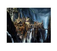 DTASSVEW Peinture par Numero Kits, Le Seigneur Des Anneaux,Kit Peinture Numero pour Enfants,Parfait pour les débutants, cadeau d'anniversaire de vacances - Affiche De Film HD Série 022