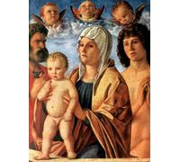 DTAUPREB Kits de peinture par numéros Madone avec l'enfant Kits de peinture à l'huile numériques à faire soi-même sur toile Décoration