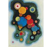 DTAUPREB Peinture par numéros pour adultes bricolage Kits de peinture à l'huile image Wassily Kandinsky peinture par numéro dessin sur toile Art décor cadeaux