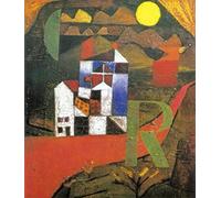 DTAUPREB Peinture par numéros pour adultes bricolage Kits de peinture à l'huile Villa R Paul Klee peinture par numéro dessin sur toile Art décor cadeaux