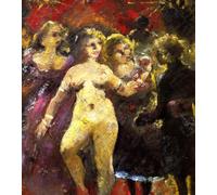DTAUPREB Peinture par numéros pour adultes et enfants Fair Imperia DIY Kits de peinture à l'huile numérique sur toile Décoration