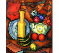 DTAUPREB Peinture par numéros pour adultes et enfants nature morte aux fruits kits de peinture à l'huile à faire soi-même décoration sur toile