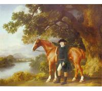 DTAUPREB Peinture par numéros pour adultes et enfants Portrait d'un chasseur Kit de peinture à l'huile sur toile à faire soi-même