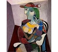 DTAUPREB Peinture par numéros pour adultes Pablo Picasso Portrait de femme abstrait DIY Peinture à l'huile Van Gogh Peinture acrylique par numéros Kits pour enfants adultes débutant