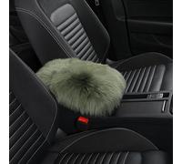 DTBAIHUIBIN Housse de Protection pour Accoudoirs Voiture pour Mitsubishi Space Star 2015-2025, Console Centrale Accoudoir Couverture Coussin Accoudoir Voiture,Dark Green