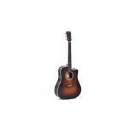 DTC-1E-SB - Guitare électro-acoustique Dreadnought - Sunburst brillant