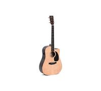 DTCE - Guitare électro-acoustique Dreadnought - Naturel satiné