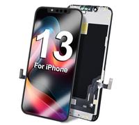 DTD Écran pour iPhone 13, 6,1-Pouce Écran FHD et Remplacement Touch Screen True Tone Programmable, Face ID Compatible avec A2482/ A2631/ A2634/ A2635/ A2633