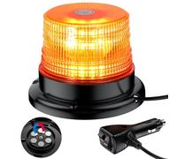 DTEANJU Gyrophare LED Vehicule Orange 12/24V 40 LED Magnétique