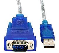 DTech Câble adaptateur USB vers port sériel RS232 DB9 avec puce FTDI Compatible avec Windows 11 10 8 7 et Mac Linux (1,52 m)