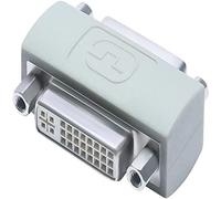 DTech Coupleur DVI femelle vers femelle DVI-I vers DVI-I Adaptateur pour rallonger le câble de moniteur compatible avec moniteur d'ordinateur de bureau
