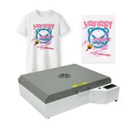 DTF Four de durcissement double face, 49,5 x 39 cm, contrôle du temps, cuisson rapide, chauffage uniforme vers le haut et vers le bas, construction en métal durable, idéal pour l'impression par