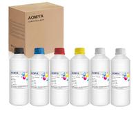 DTF Ink Kit de conversion d'encre à transfert thermique DTF de qualité supérieure pour film PET 2 Wh+CMYK, compatible avec Epsn ET8550, ET-8500, L1800, L805, XP-15000, R1390, R2000, R2400, P400,