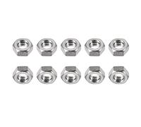 DTGN 3/16-24(UNC) Hex Écrous - Paquet de 20 - Bonne pour Maison Garage Réparation - 304 Inox Acier Hexagonal Écrous - Argenté