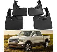 DTGTEX Bavettes pour Dodge RAM 1500 2500 3500 2009-2016 Garde-Boue Splash Guards Ailes Roue Avant arrière avec vis, Résistant Anti-Éclaboussures Bavettes