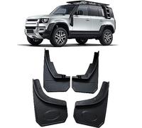 DTGTEX Bavettes pour Land Rover Defender 2020-2021 Garde-Boue Splash Guards Ailes Roue Avant arrière avec vis, Résistant Anti-Éclaboussures Bavettes