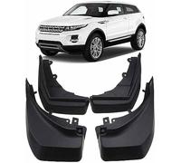 DTGTEX Bavettes pour Range Rover Evoque Dynamic 2012-2019 Garde-Boue Splash Guards Ailes Roue Avant arrière avec vis, Résistant Anti-Éclaboussures Bavettes