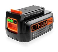 DTK 2500mAh 36V Li-ION de Rechange Batterie pour Black et Decker 36V BL20362 BL2536 LBX2040 LBXR36 LBX1540 LBX2540 LBX36 LST540 LCS1240 BL2036-XJ LST136 avec indicateur LED
