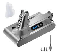 DTK Batterie pour Dyson V10 Batterie SV12 Compatible avec V10 Fluffy Animal Absolute Motorhead (Non Compatible avec V10 Slim)