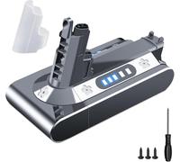 DTK Batterie pour Dyson V10 SV12 Compatible avec Batterie SV12 Animal/Absolute/Motorhead/Extra/Fluffy Cyclone Aspirateur (Non Compatible avec SV10)