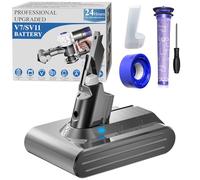 DTK Batterie pour Dyson V7 SV11 Compatible avec aspirateurs sans Fil de la série Dyson V7 Animal/Absolute/Fluffy/Motorhead/Trigger/HEPA 21,6V 4500mAh Batterie Li-ION