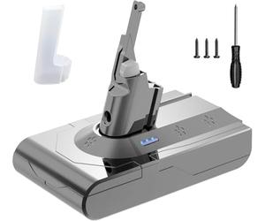 DTK Batterie pour Dyson V8 Batterie SV10 SV25 Compatible avec V8 Fluffy Animal Absolute Motorhead Trigger Slim HEPA 215681
