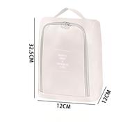 DTK Cubes de rangement de voyage, lot de 10, capacité extra-large, beige, organisation durable des bagages pour valises