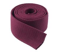 DTKJ Sangle de Sac à Dos en Toile de Coton, Polyester et Coton, Sangles de Sac à Dos pour activités en Plein air, Militaire, 9,1 m par Rouleau, Rouge foncé, 38 mm,