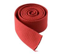 DTKJ Sangle de Sac à Dos en Toile de Coton, Polyester et Coton, Sangles de Sac à Dos pour activités en Plein air, Militaire, 9,1 m par Rouleau, Rouge, 38 mm,