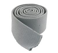 DTKJ Sangle de Sac à Dos en Toile de Coton, Polyester et Coton, Sangles de Sac à Dos pour activités en Plein air, Militaire, 9,1 m par Rouleau, Gris, 38 mm,