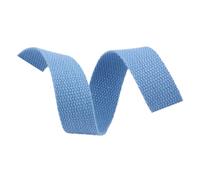 DTKJ Sangle en coton pour sangles de sac, 25 mm, 38 mm, haute ténacité, ruban à coudre, accessoires de bricolage, 9,1 m par lot, bleu ciel, 25 mm,