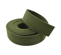 DTKJ Sangles en nylon robuste pour sacs, laisse, sac à dos, ceinture, accessoires, 9,1 m par rouleau, vert militaire, 50 mm,